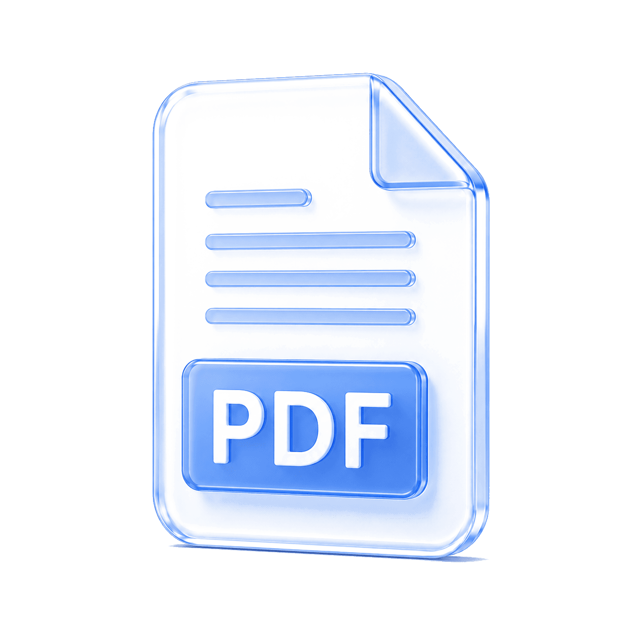 PDF-Dokument als Symbol für Angebote und Rechnungen